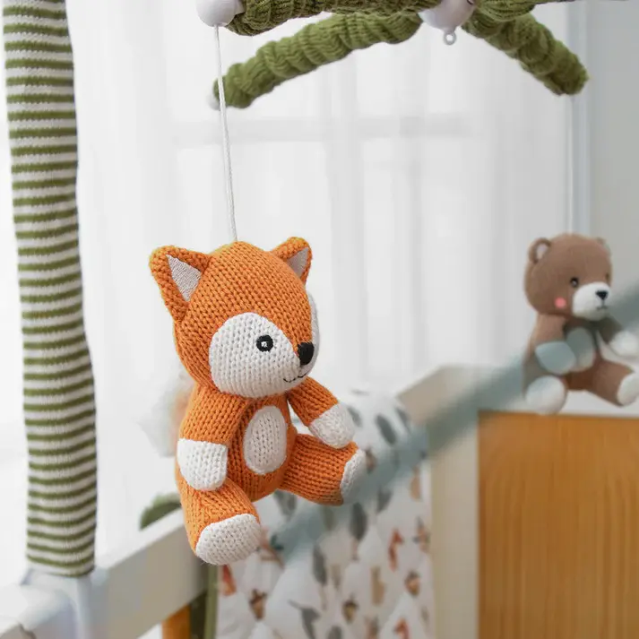 Living Textiles Living Textiles Musical mobile set Forest Retreat