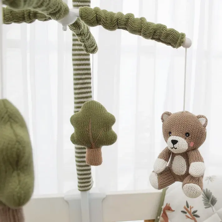Living Textiles Living Textiles Musical mobile set Forest Retreat