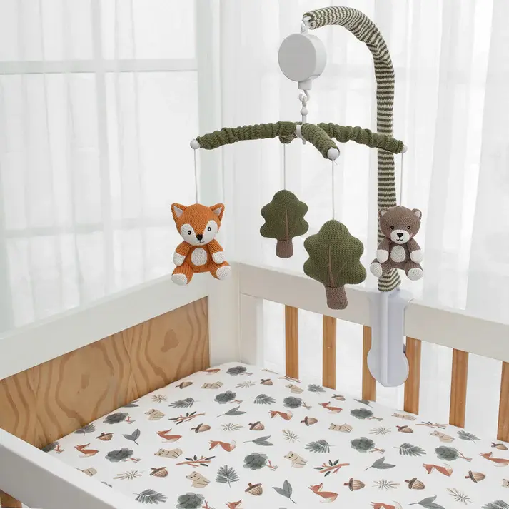 Living Textiles Living Textiles Musical mobile set Forest Retreat