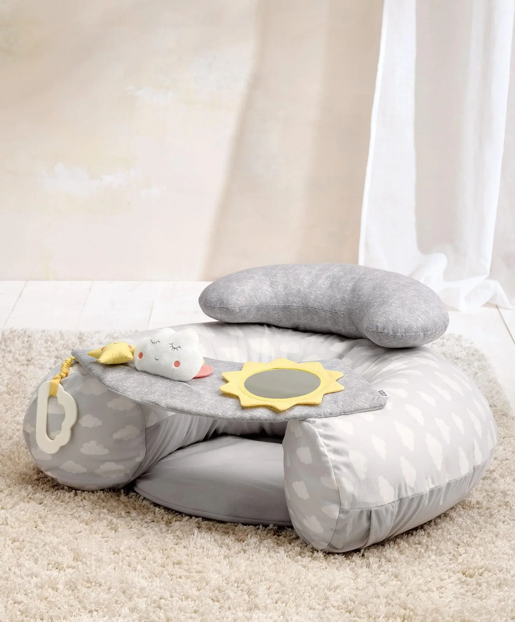 Mamas and Papas Mamas & Papas Sit & Play Baby Floor Seat - Dream upon a Cloud