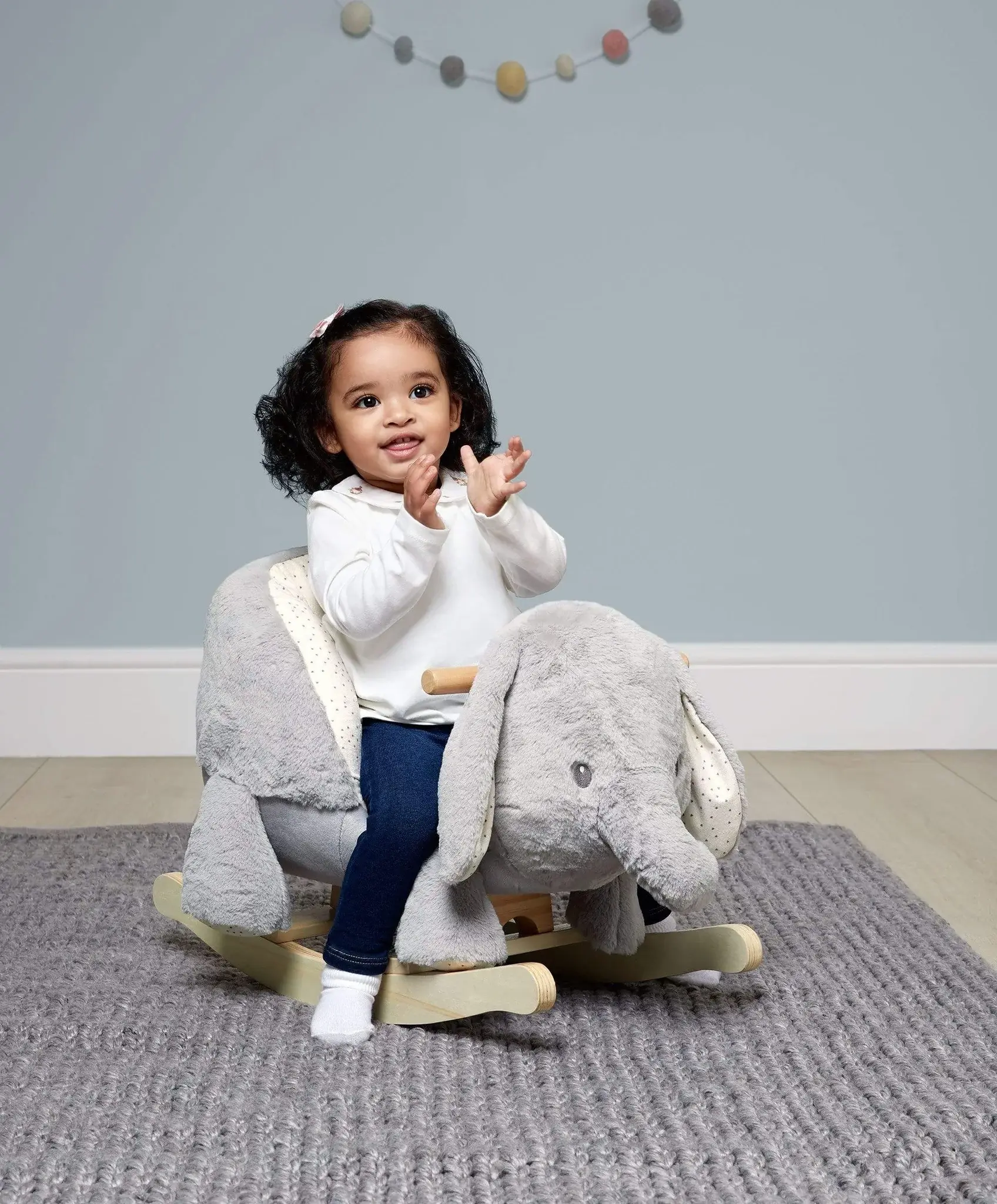 Mamas and Papas Mamas & Papas Rocking Elephant - Ellery
