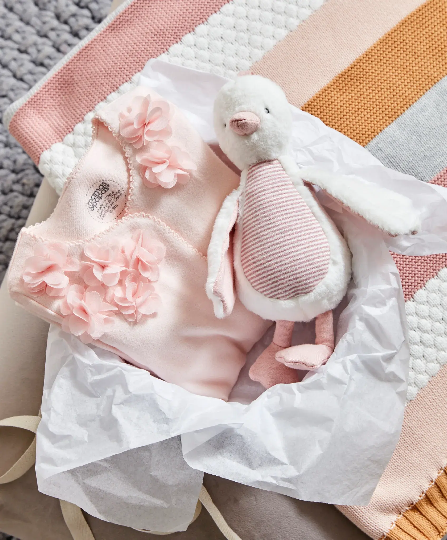 Mamas and Papas Mamas & Papas Activity Toy Chime Duck Pink