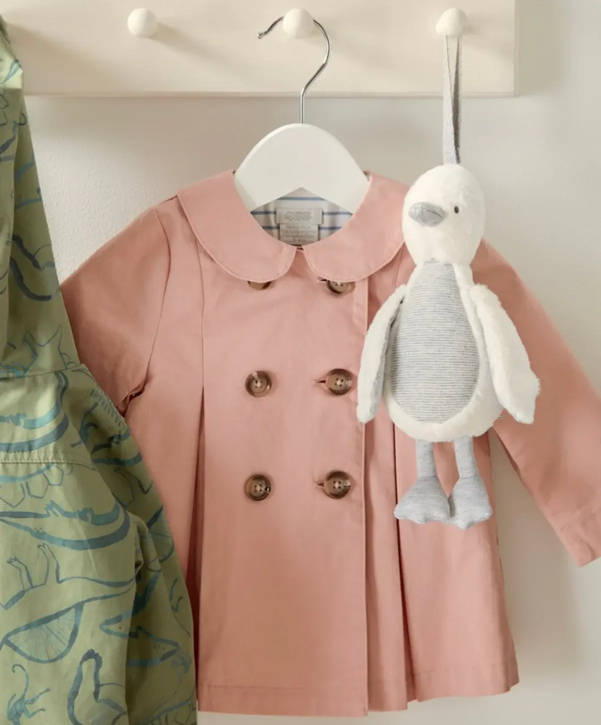 Mamas & Papas Mamas & Papas Activity Toy Chime Duck Grey