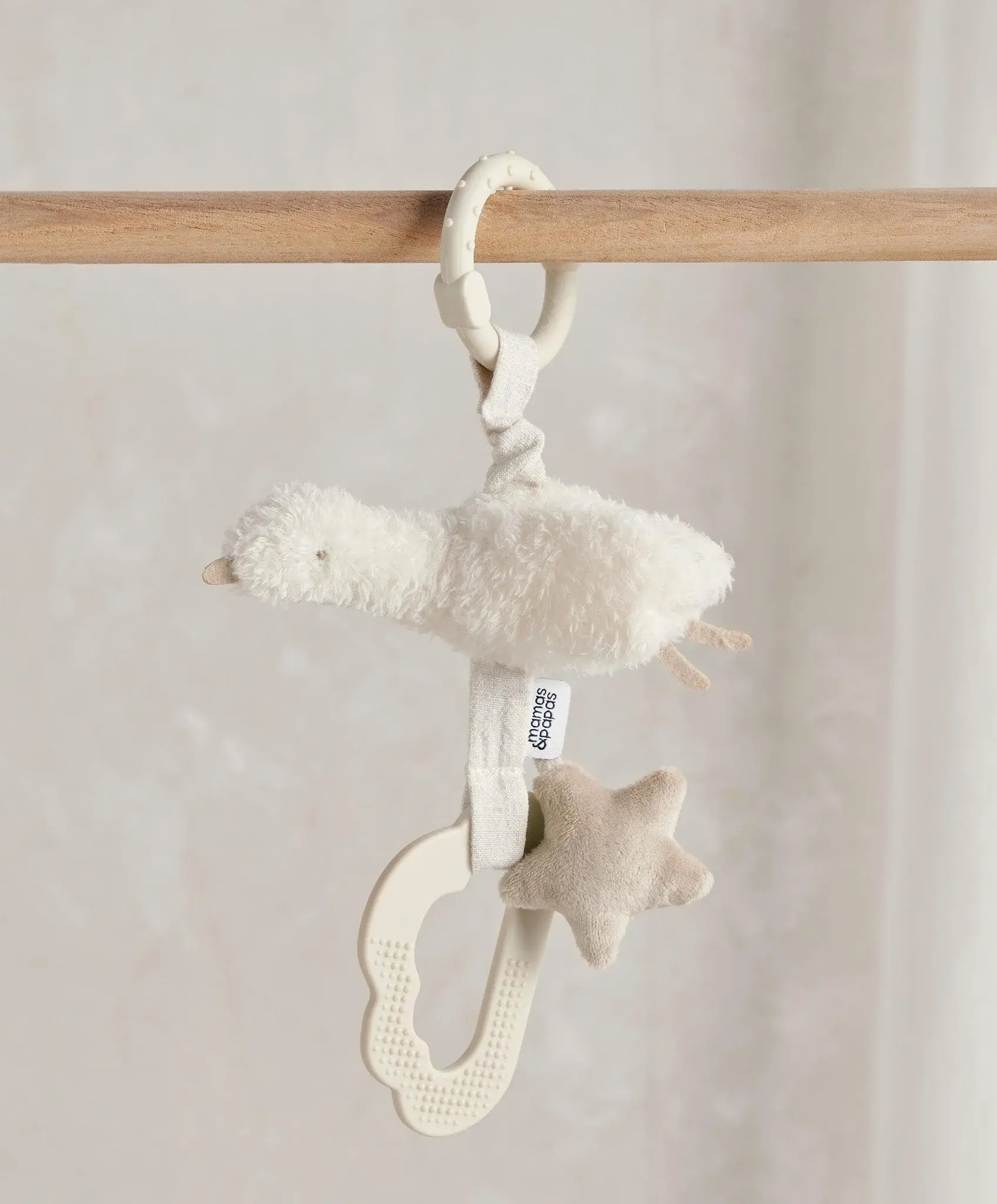 Mamas and Papas Mamas & Papas Welcome to the World Duckling Linkie Soft Toy