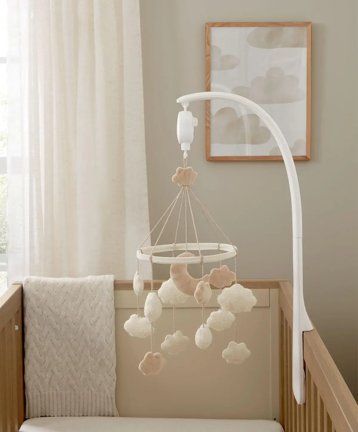 Mamas & Papas Mamas & Papas Cot Mobile - Duckling Cloud