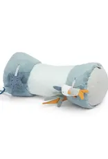 Mamas and Papas Mamas & Papas Tummy Time Roll - Welcome to the World (Blue)