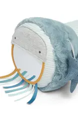 Mamas and Papas Mamas & Papas Tummy Time Roll - Welcome to the World (Blue)