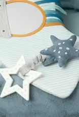 Mamas and Papas Mamas & Papas Sit & Play Baby Floor Seat - Welcome to the World (Blue)