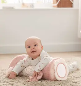 Mamas and Papas Mamas & Papas Tummy Time Roll - Welcome to the World Pink