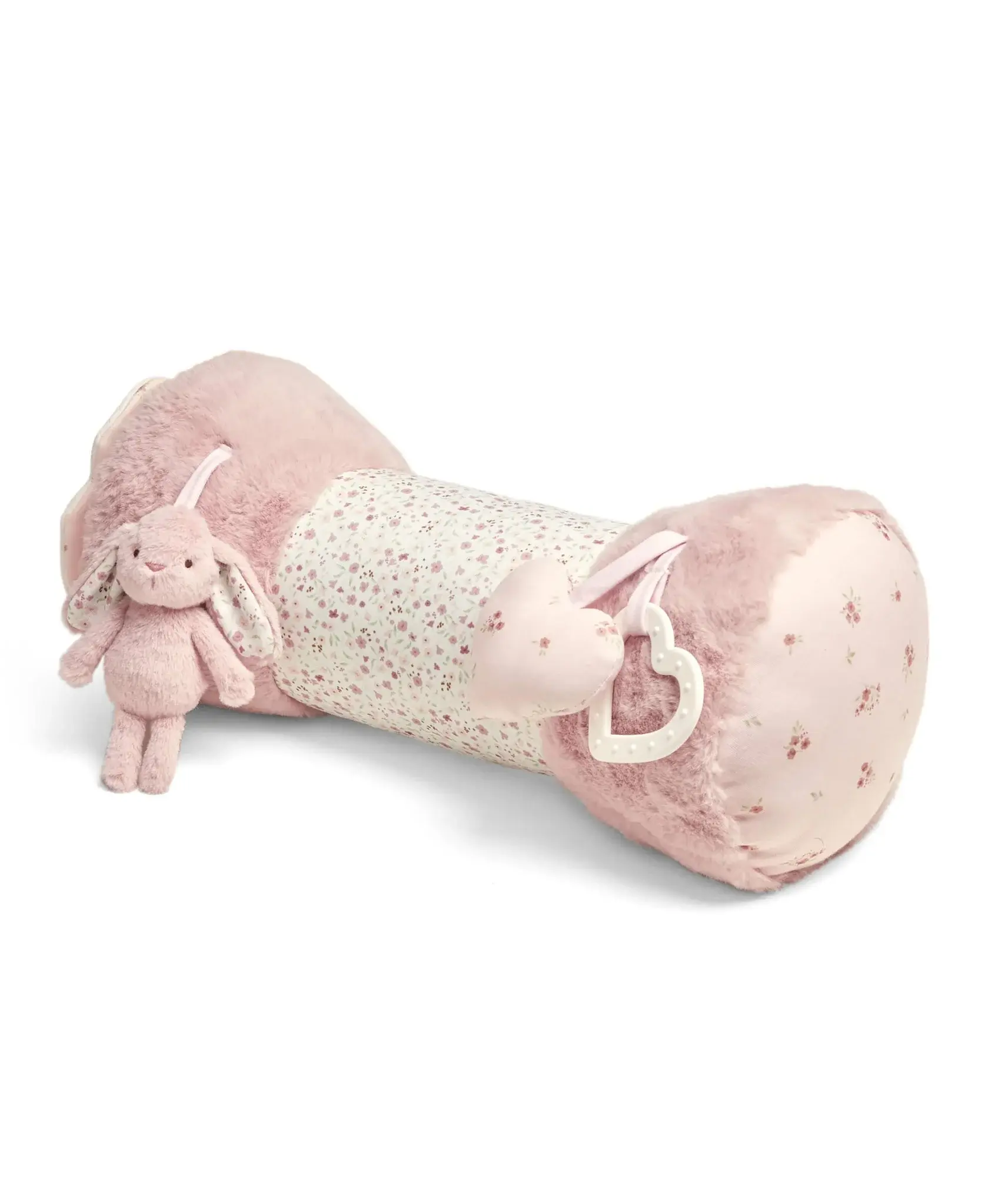 Mamas & Papas Mamas & Papas Tummy Time Roll - Welcome to the World Pink