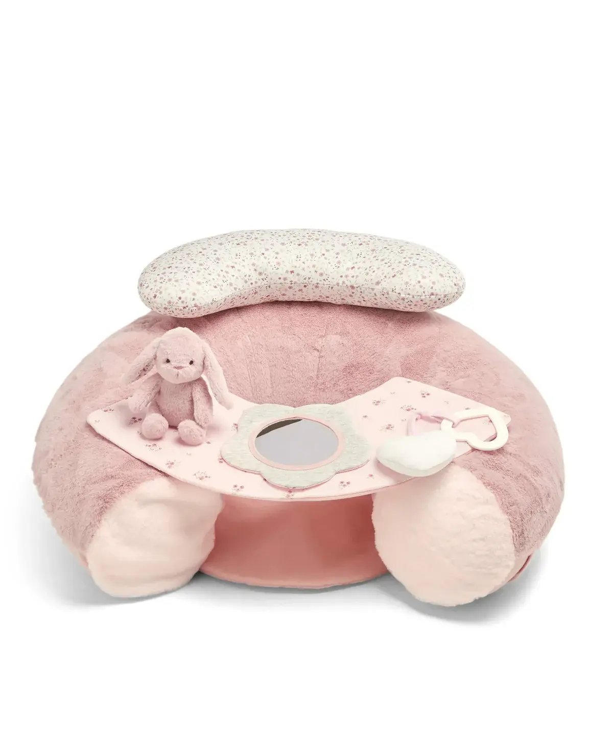 Mamas & Papas Mamas & Papas Sit & Play Baby Floor Seat - Welcome to the World (Pink)