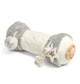 Mamas and Papas Mamas & Papas Tummy Time Roll - Welcome to the World (Grey)
