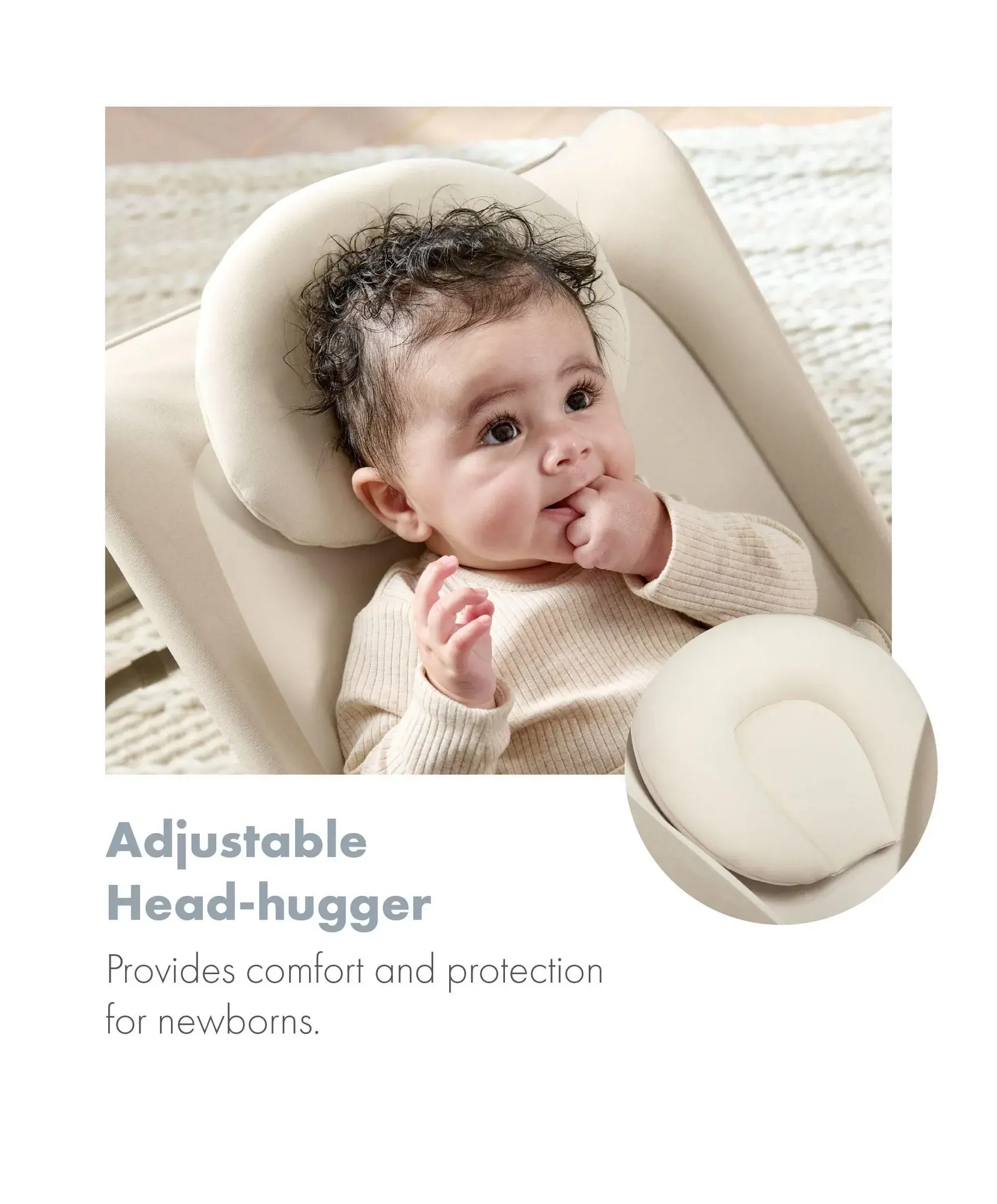 Mamas and Papas Mamas & Papas Tempo 3-in-1 Rocker/Bouncer - Sand
