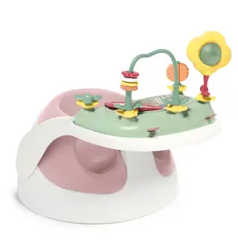 Mamas & Papas Mamas & Papas Snug Floor Seat with Activity Tray - Blossom