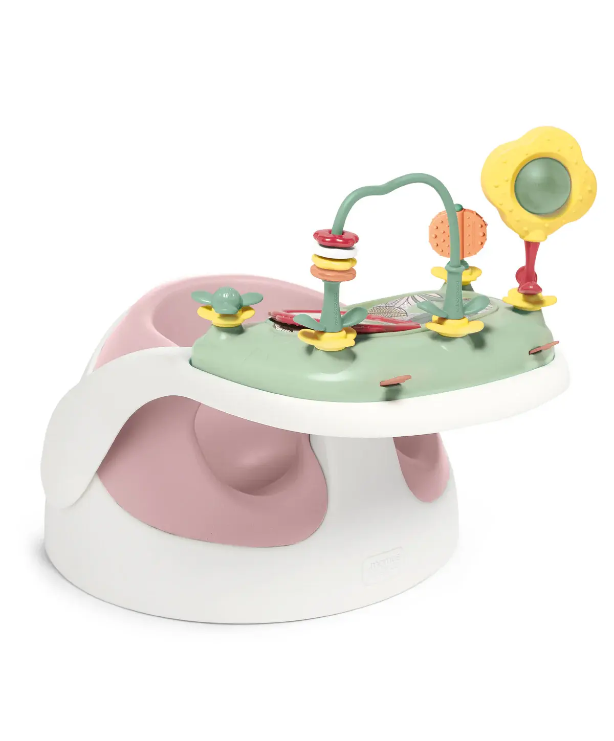 Mamas & Papas Mamas & Papas Snug Floor Seat with Activity Tray - Blossom