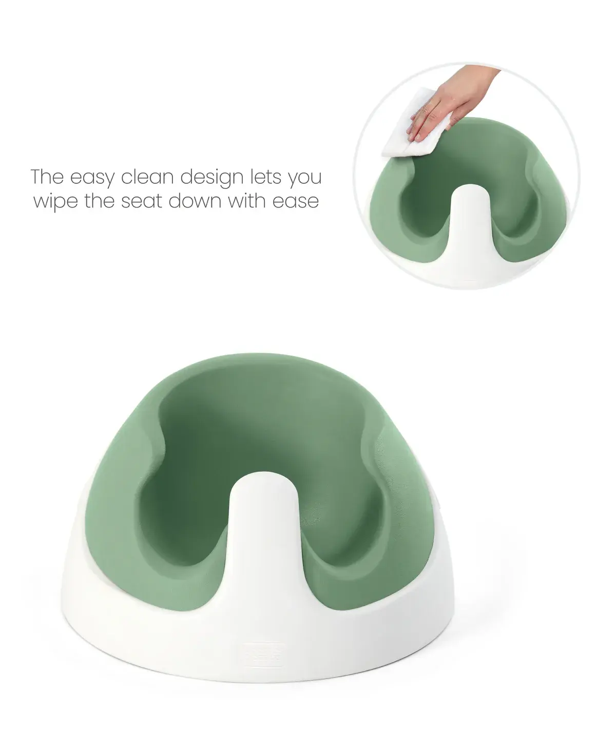 Mamas and Papas Mamas & Papas Snug Floor Seat with Activity Tray - Eucalyptus