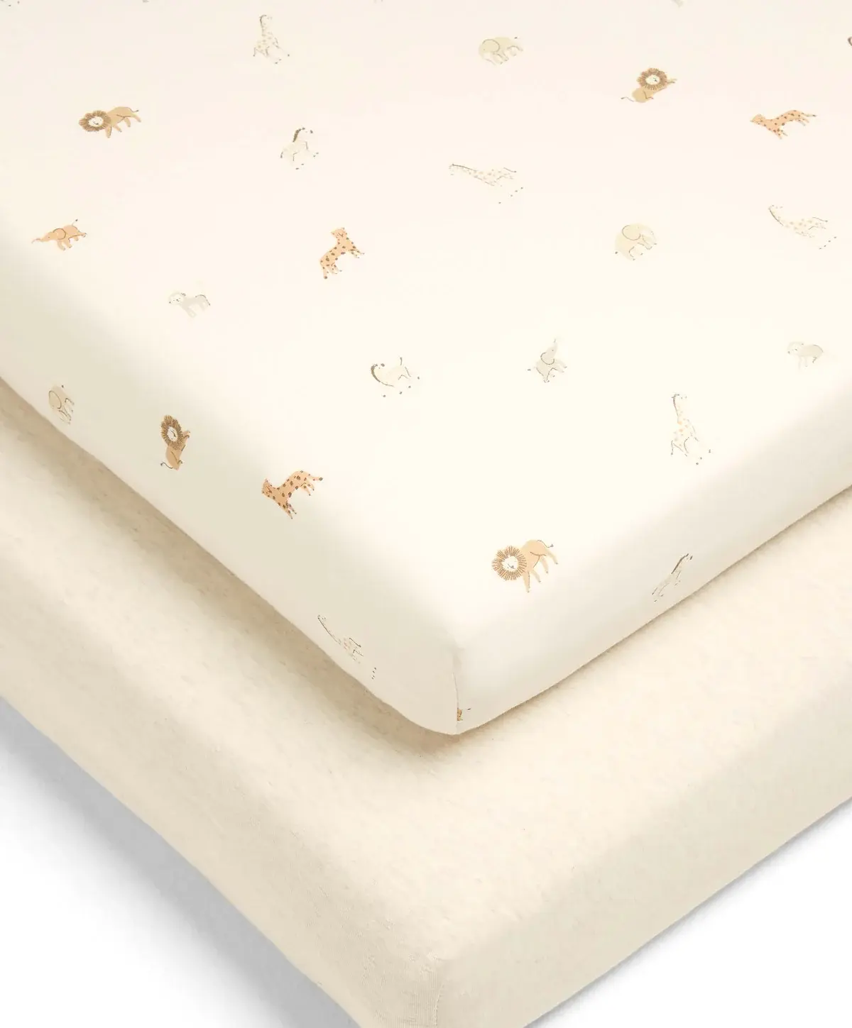 Mamas and Papas Mamas & Papas Cot Fitted Sheet Set  2pk - Born to be Wild