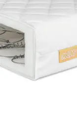 Mamas and Papas Mamas & Papas Harwell Bundle 5pc Set - Cot, Mattress, quilted mattress protector, fitted sheet, dresser, change table top - Cashmere