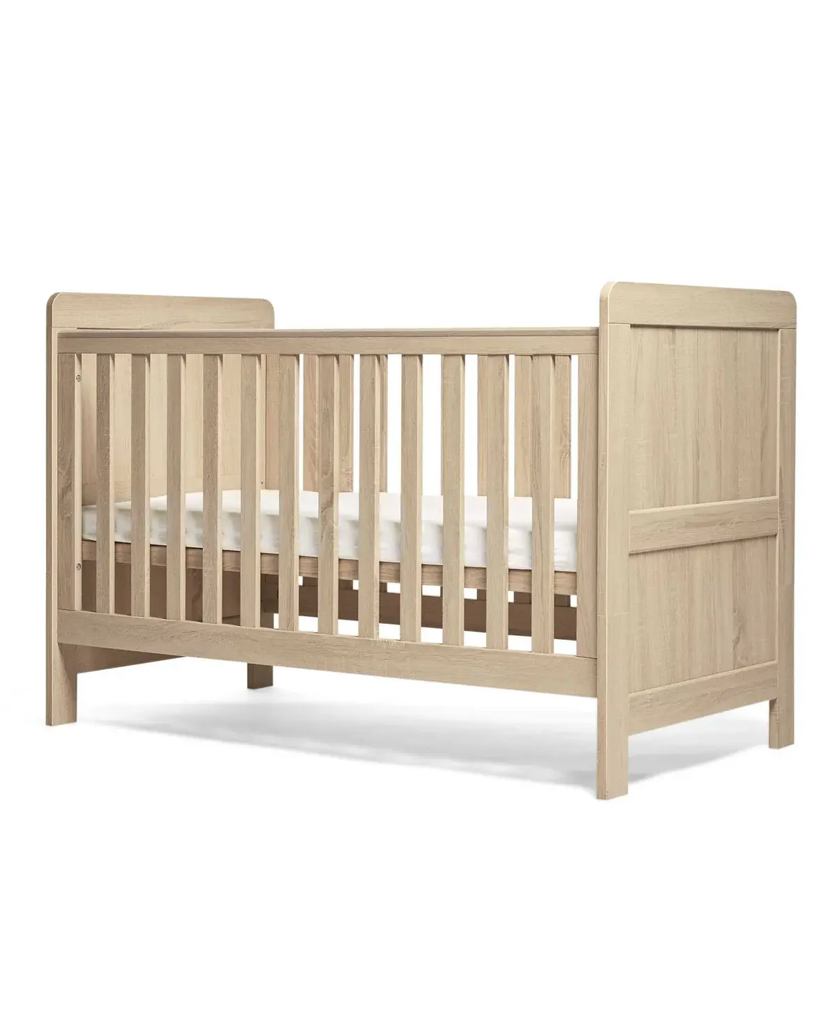 Mamas & Papas Mamas & Papas Atlas Cot Bed - Light Oak