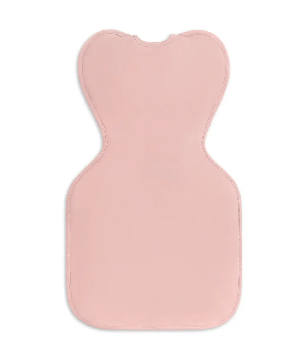 Love To Dream Love to Dream Swaddle Up 1.5T Stretch Cotton Fleece Moon & Back Dusty Pink