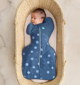 Love To Dream Love to Dream Swaddle Up 2.5T Quilted Stretch Cotton Little Dreamer Denim Blue