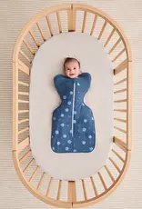 Love To Dream Love to Dream Swaddle Up 2.5T Quilted Stretch Cotton Little Dreamer Denim Blue