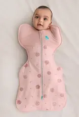 Love To Dream Love to Dream Swaddle Up 2.5T Quilted Stretch Cotton Little Dreamer Dusty Pink