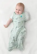 Love To Dream Love to Dream Transition Bag 0.2T Stretch Cotton Stripe Olive