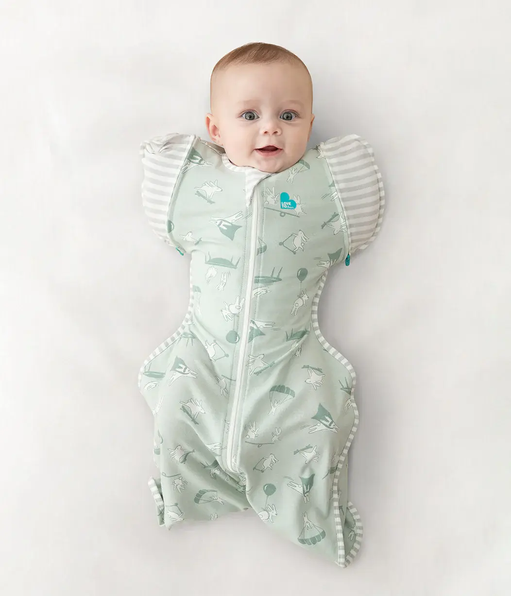 Love To Dream Love to Dream Transition Bag 0.2T Stretch Cotton Stripe Olive