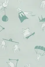 Love To Dream Love to Dream Transition Bag 0.2T Stretch Cotton Stripe Olive