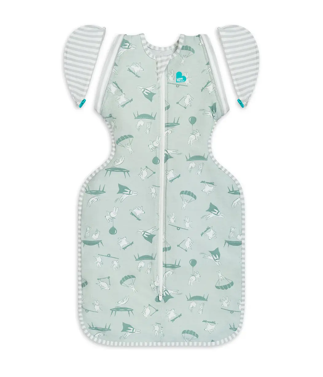 Love To Dream Love to Dream Transition Bag 0.2T Stretch Cotton Stripe Olive