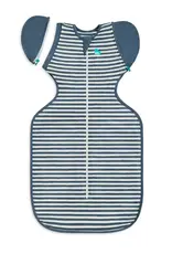 Love To Dream Love to Dream Transition Bag 1.0T Stretch Cotton Stripe Denim Blue