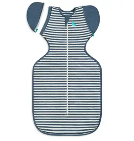 Love To Dream Love to Dream Transition Bag 1.0T Stretch Cotton Stripe Denim Blue