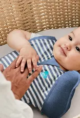 Love To Dream Love to Dream Transition Bag 1.0T Stretch Cotton Stripe Denim Blue