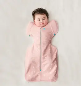 Love To Dream Love to Dream Transition Bag 1.5T Stretch Cotton Fleece Moon And Back Dusty Pink