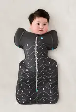 Love To Dream Love to Dream Transition Bag 1.5T Stretch Cotton Fleece Moon And Back Charcoal