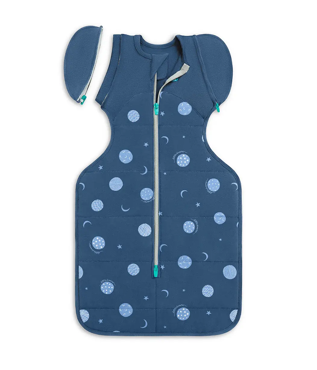 Love To Dream Love to Dream Transition Bag 2.5T Quilted Stretch Cotton Little Dreamer Denim
