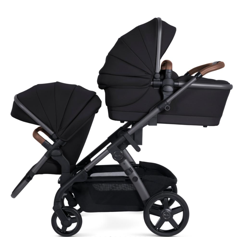 Silver Cross Silver Cross Wave 3 Licorice (incl tandem seat)