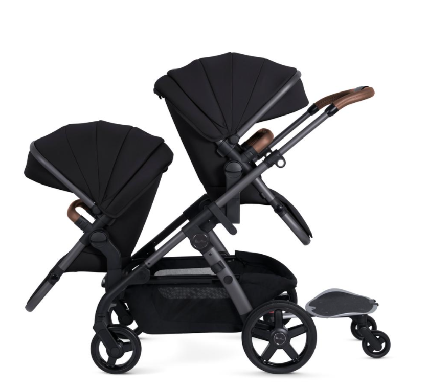 Silver Cross Silver Cross Wave 3 Licorice (incl tandem seat)