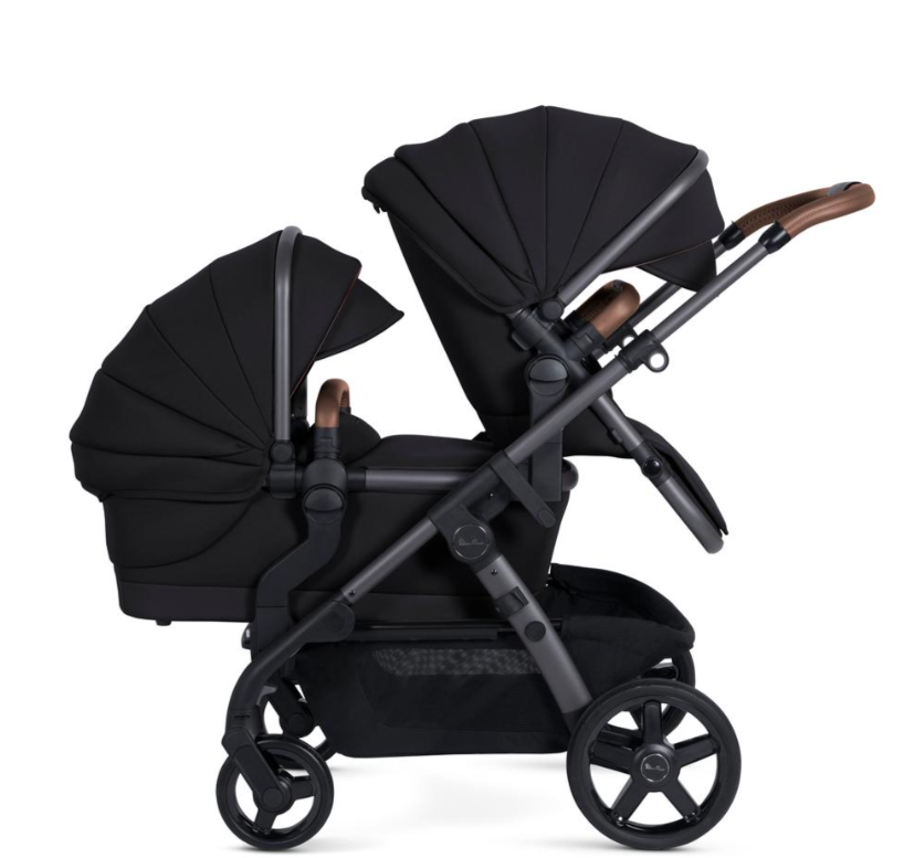 Silver Cross Silver Cross Wave 3 Licorice (incl tandem seat)