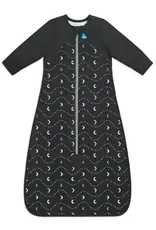 Love To Dream Love to Dream Sleep Bag 1.5T Stretch Cotton Fleece Moon & Back Charcoal