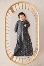 Love To Dream Love to Dream Sleep Bag 1.5T Stretch Cotton Fleece Moon & Back Charcoal