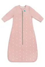 Love To Dream Love to Dream Sleep Bag 1.5T Stretch Cotton Fleece Moon & Back Dusty Pink