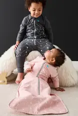 Love To Dream Love to Dream Sleep Bag 1.5T Stretch Cotton Fleece Moon & Back Dusty Pink