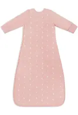 Love To Dream Love to Dream Sleep Bag 1.5T Stretch Cotton Fleece Moon & Back Dusty Pink