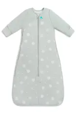 Love To Dream Love to Dream Sleep Bag 1.5T Stretch Cotton Fleece Moon & Back Olive