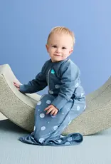 Love To Dream Love to Dream Sleep Bag 1.5T Stretch Cotton Fleece Moon & Back Denim