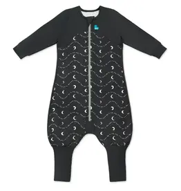 Love To Dream Love to Dream Sleep Suit 1.5T Stretch Cotton Fleece Moon & Back Charcoal