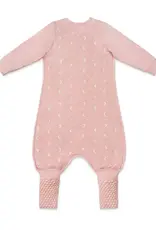 Love To Dream Love to Dream Sleep Suit 1.5T Stretch Cotton Fleece Moon & Back Dusty Pink