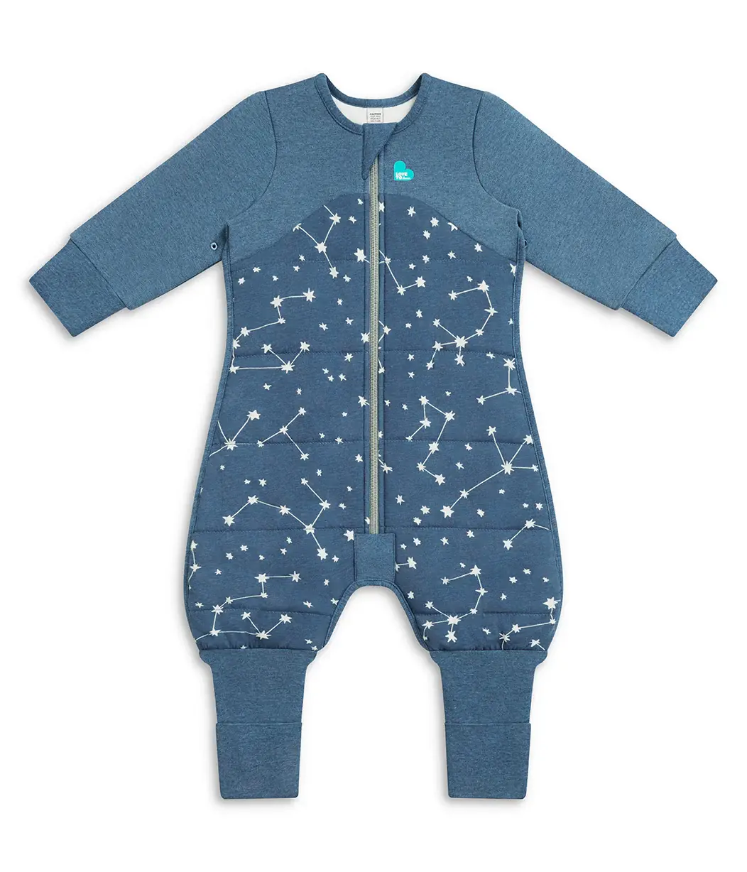 Love To Dream Love to Dream Sleep Suit 2.5T Quilted Stretch Cotton Stellar Denim Blue